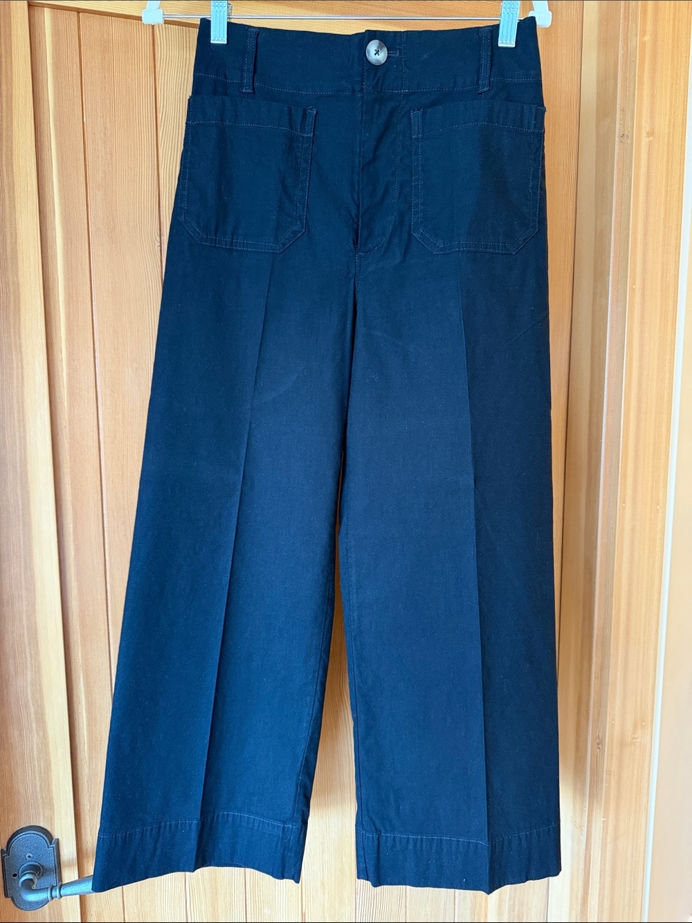 ANTHROPOLOGIE Maeve Collette High Rise Cropped Pant 🌸 Sz 27